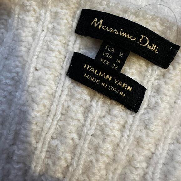 Massimo dutti cream knit dress - Picture 5 of 6